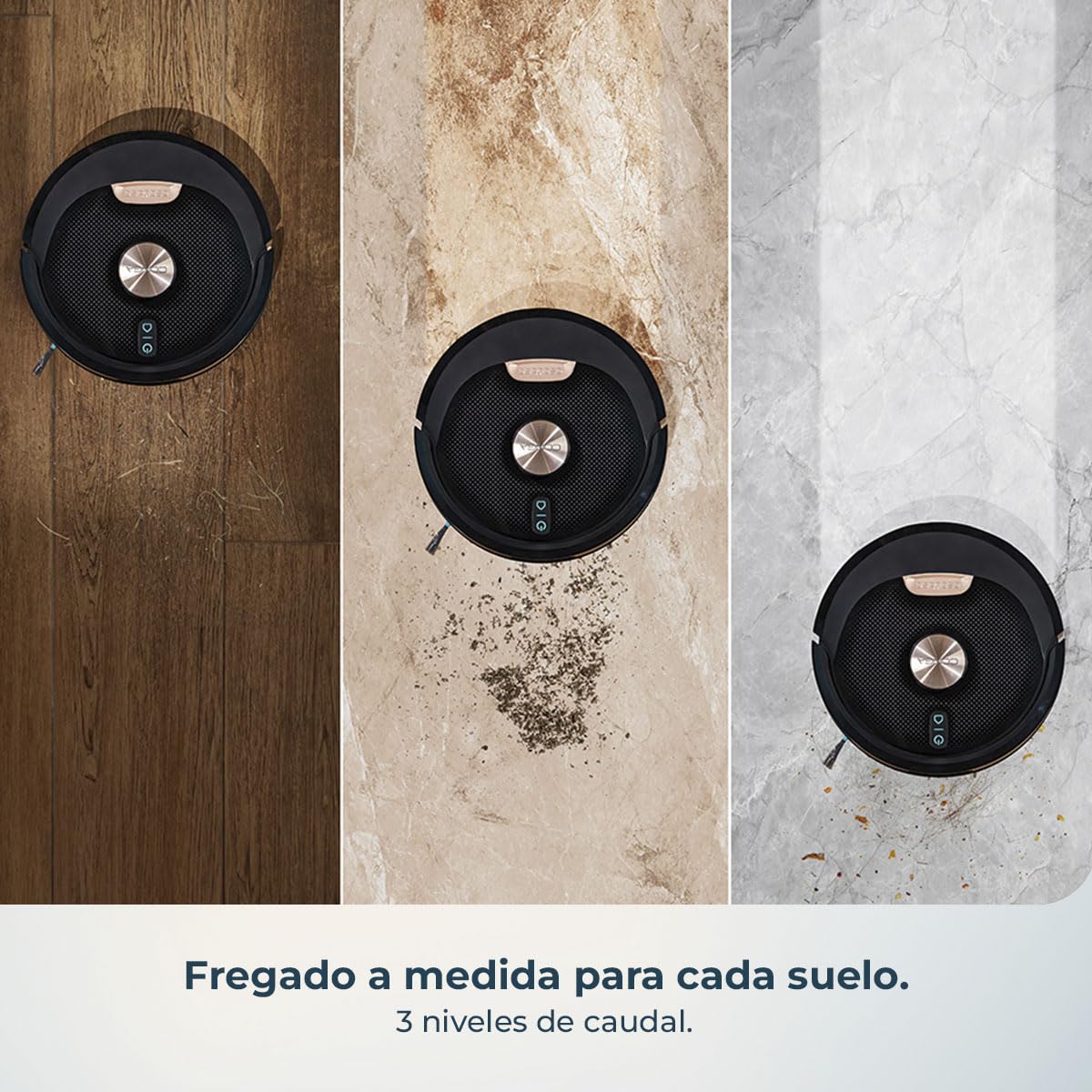Cecotec Robot Aspirador con Base de Autovaciado e IA Conga Y100 X-Treme. 20000Pa, Navegación Láser e Inteligencia Artificial, 20000Pa, Base de 2.8L, Autonomía hasta 220m², Control App 3.0