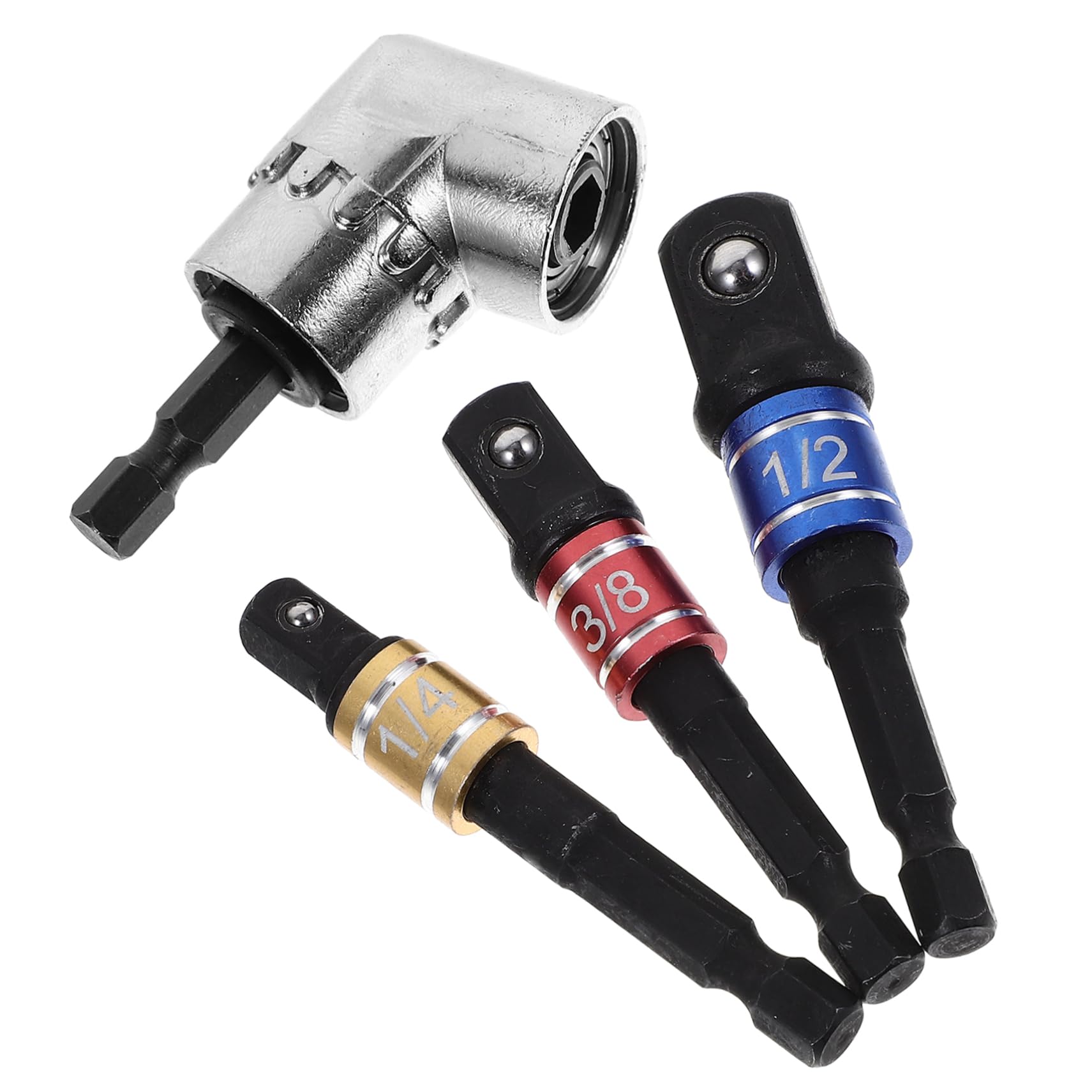 HEMOTON Drills 1 Set right angle Accessories head Drill set Arbors to rotate electric drill drill extension impact driver accessories tool right angle drill adapter Outlet Adapter