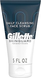 Gillette SkinGuard - Exfoliante facial para h...