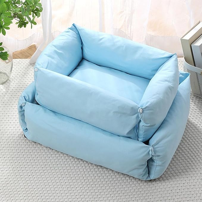 Cama para Perro Pequeño Almohadón Rojo 50x40x20 cm miniatura 5