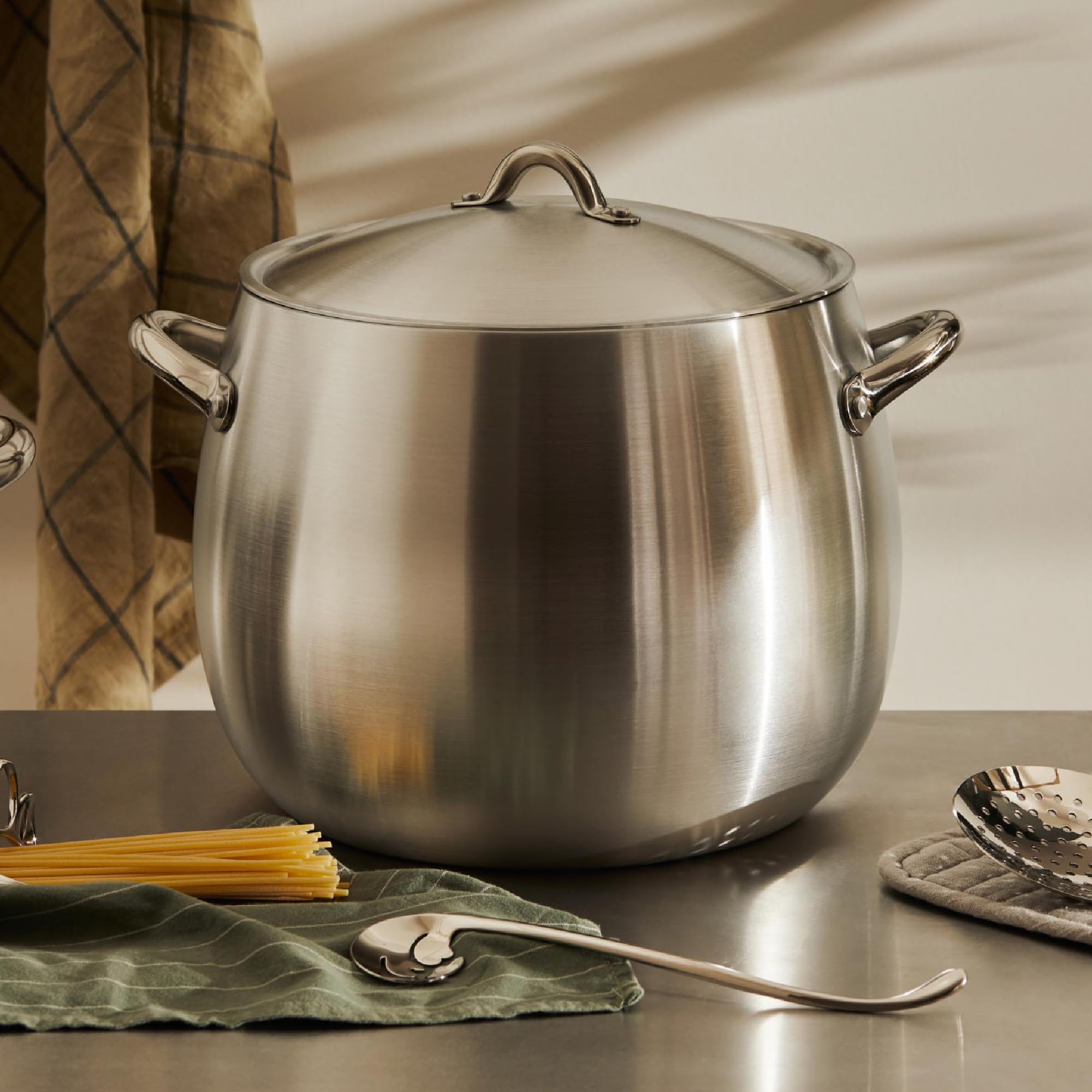 Alessi MMI31 Vabene Assaggia Pasta w Stali Nierdzewnej 18/10 Lucido
