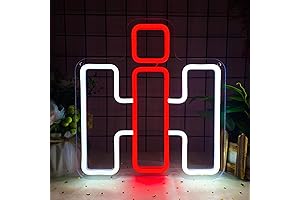 International Harvester Neon Sign: Perfect Wall Decor for John Deere Fans