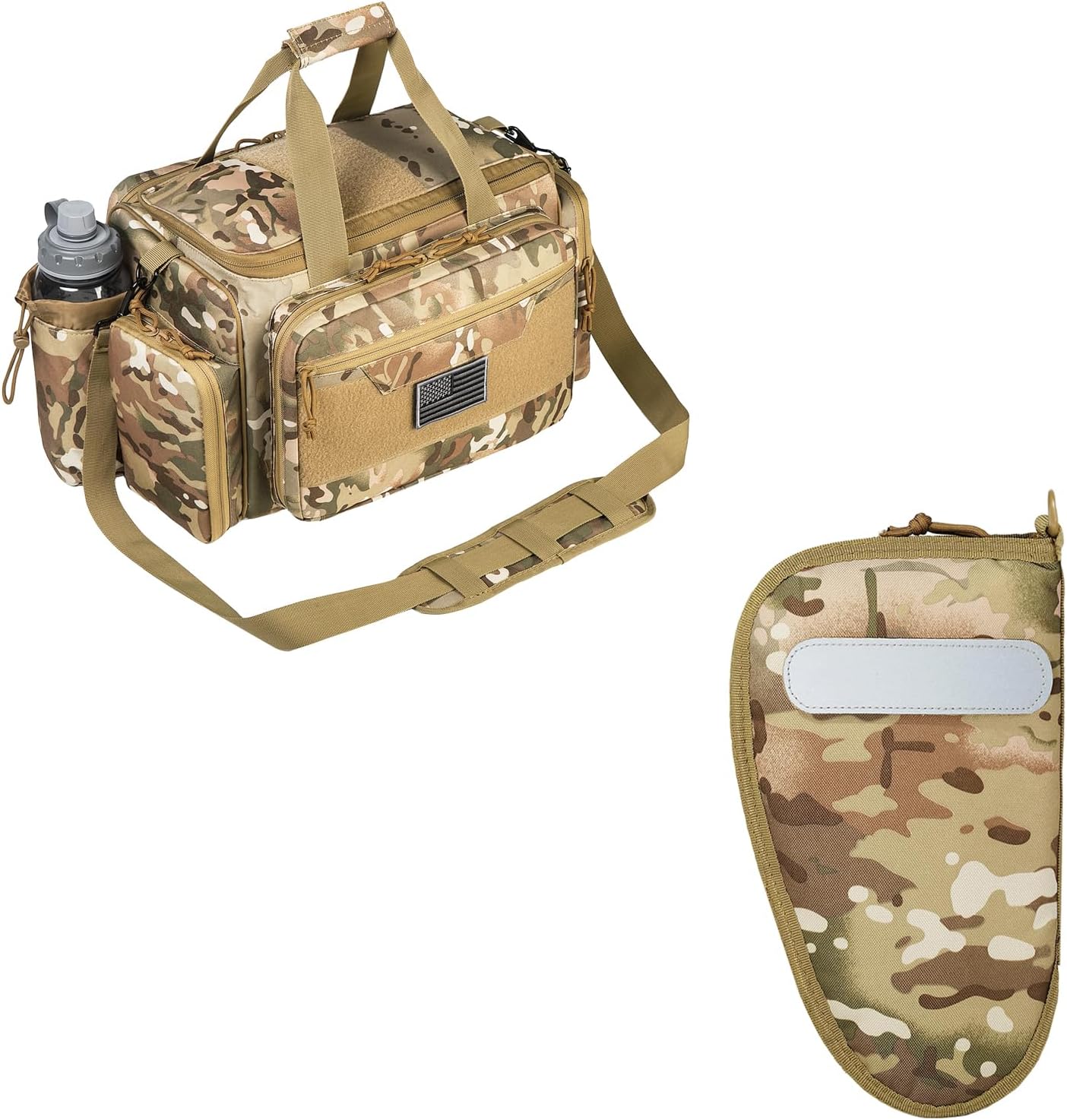Tactical Specilist Range Bag + Pistol Case (CP Camo)