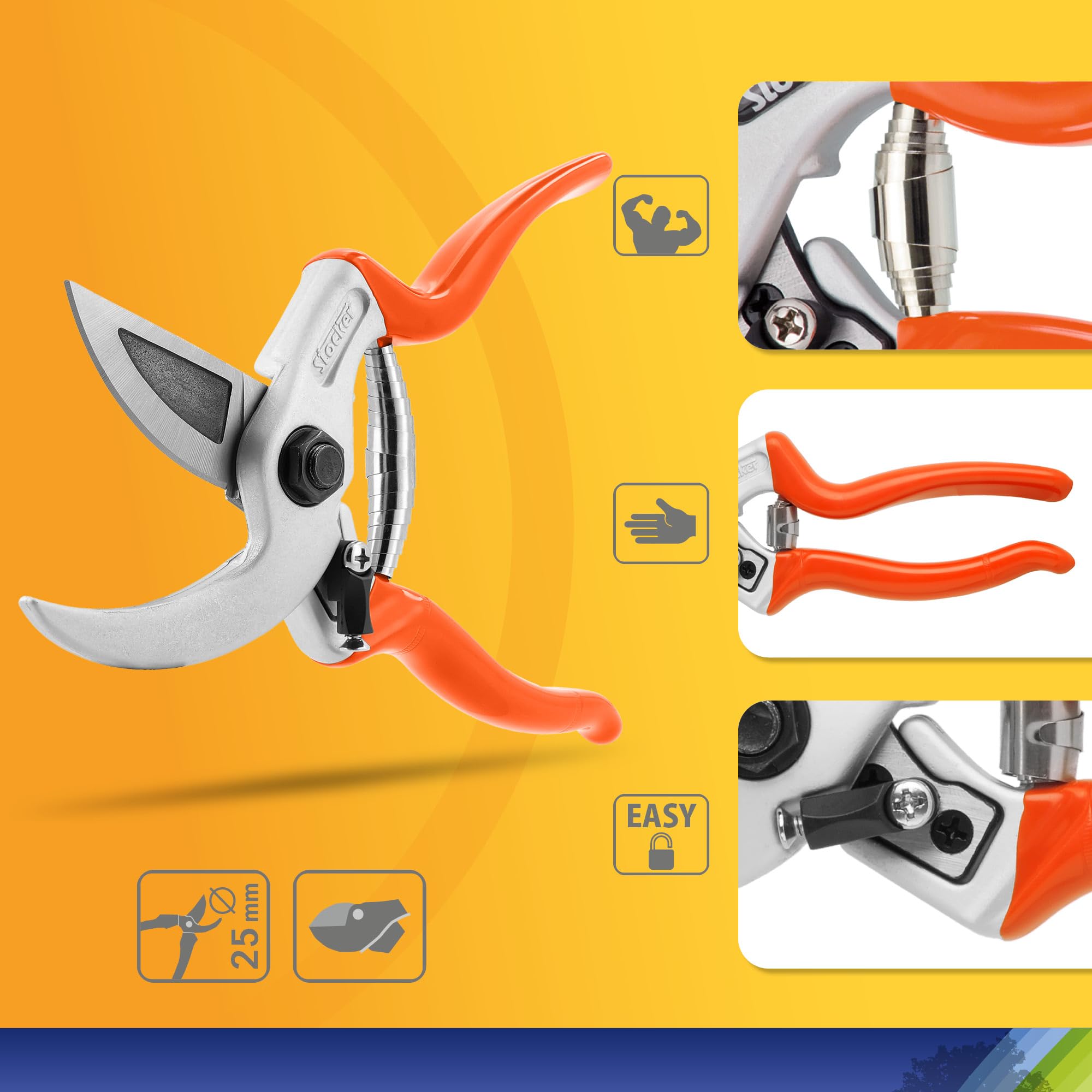 Stocker Profi - Tijeras de jardinería