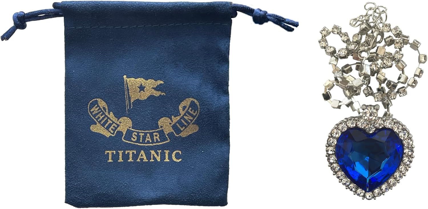 Titanic Heart of the Ocean Necklace Pendant - Image 6