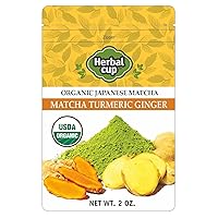 Vista 10 de Herbal Cup Té orgánico japonés Matcha (té verde matcha, 4 onzas (paquete de 1))