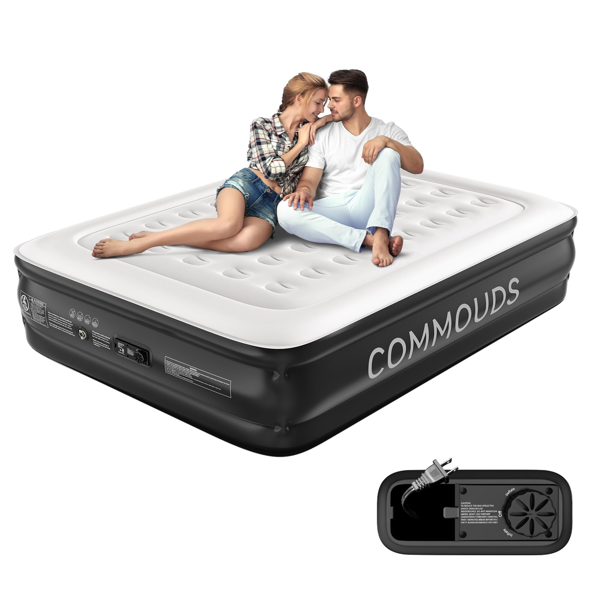 COMMOUDS 18 inch Raised Air Mattress