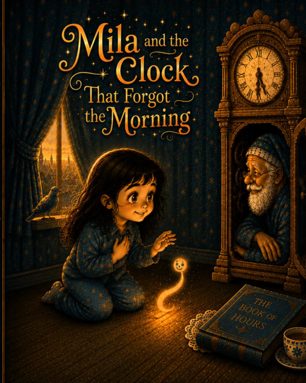 Mila and the Clock That Forgot the Morning: A Gentle Picture Book About Slow Mornings, Patience, and Little Pieces of Light