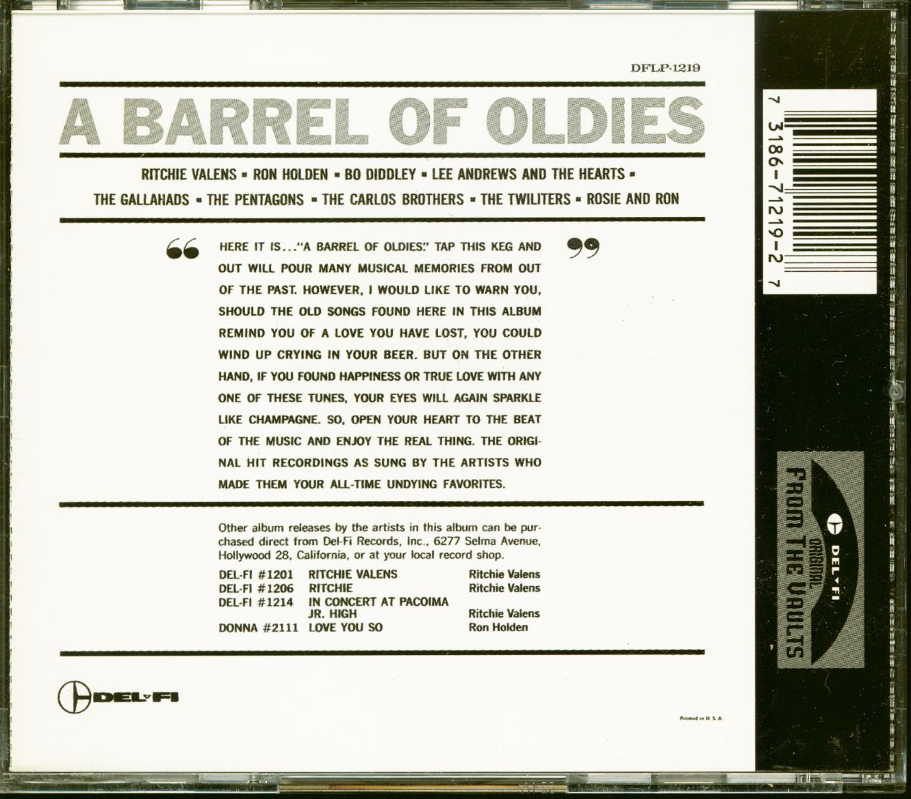 A Barrel of Oldies