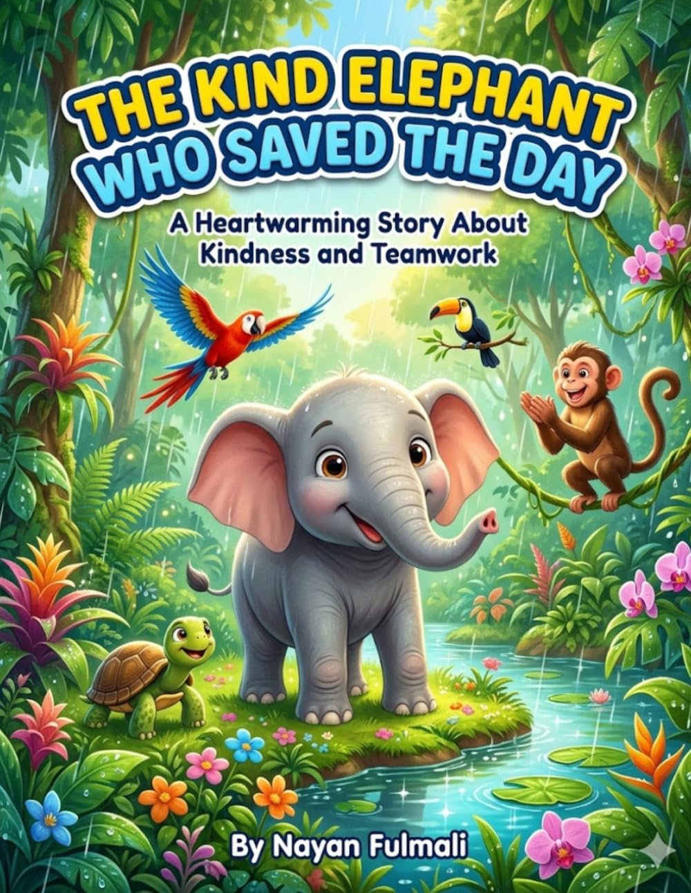 The Kind Elephant Who Saved the Day: A Heartwarming Children’s Story About Kindness, Teamwork, and Helping Others (Ages 4–8)