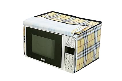 Indian Online Mall IOM PVC Printed Waterproof 20L Microwave Oven Full Body Cover(20Ltr),Multicolor- GRAP The Deal