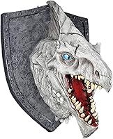 Vista 1 de WizKids D&D Réplicas de los Realms: Placa de Trofeo Dragón Blanco Calabozos y Dragones