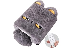 XIYUAN USB Heated Mouse Pad for Winter, Warm Plush Mouse Pad Hand...