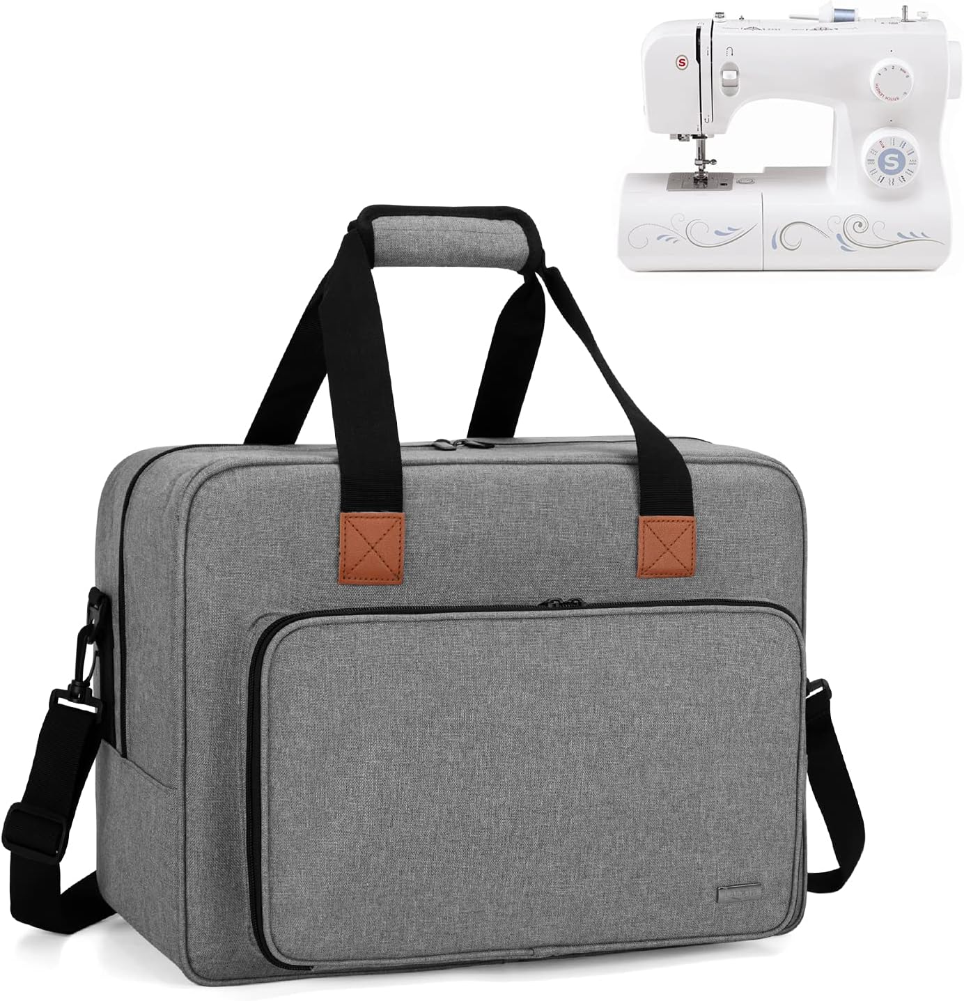 Luxja Sewing Machine Bag-Sewing Machine Storage Bag, Sewing Machine Bag for Sewing Accessories