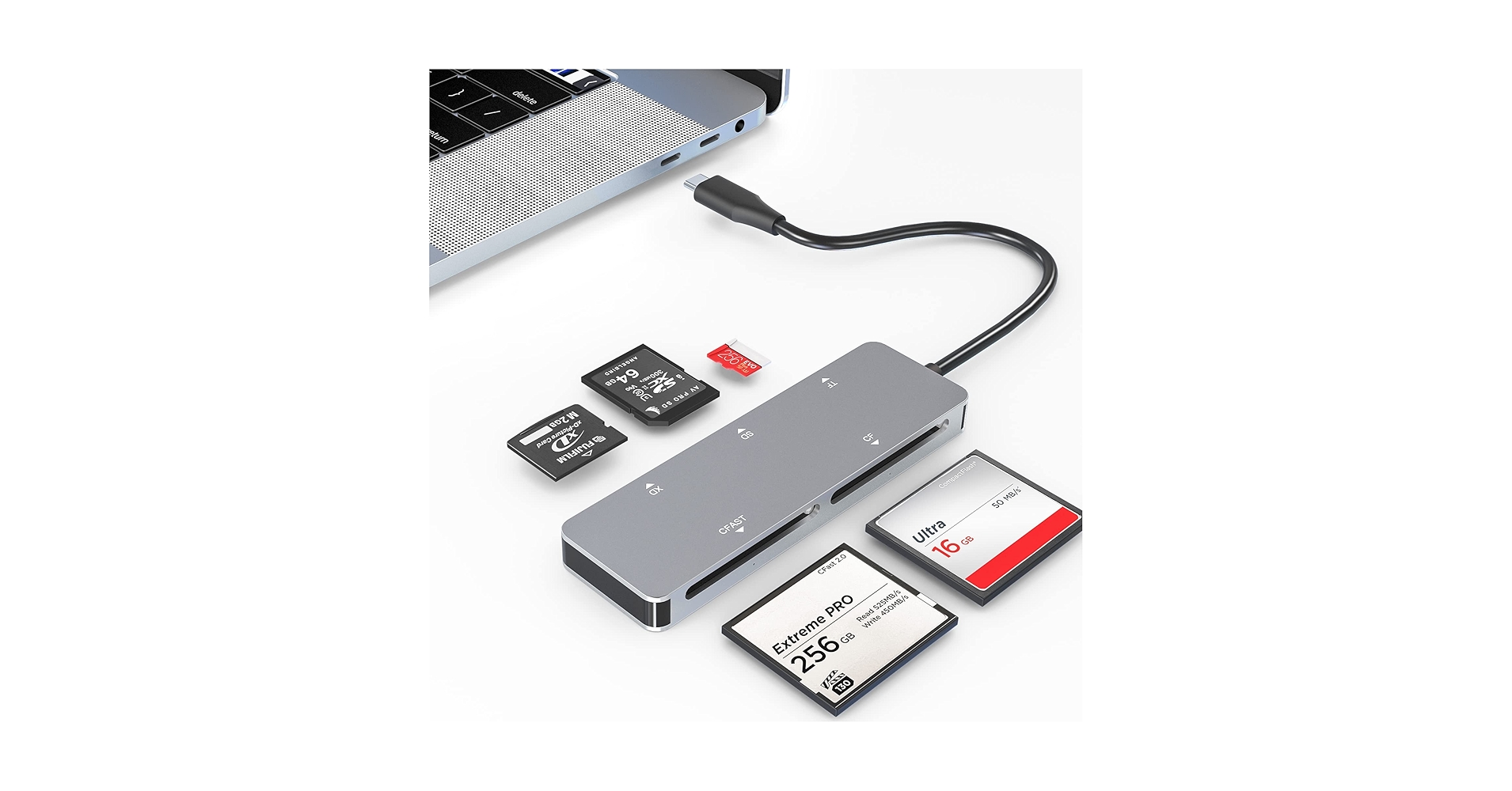 AJA PAK-ADAPT-CFAST CFastアダプター #2 Amazon.com: CFast Card Reader, 5Gbps USB C CFast2.0 Card