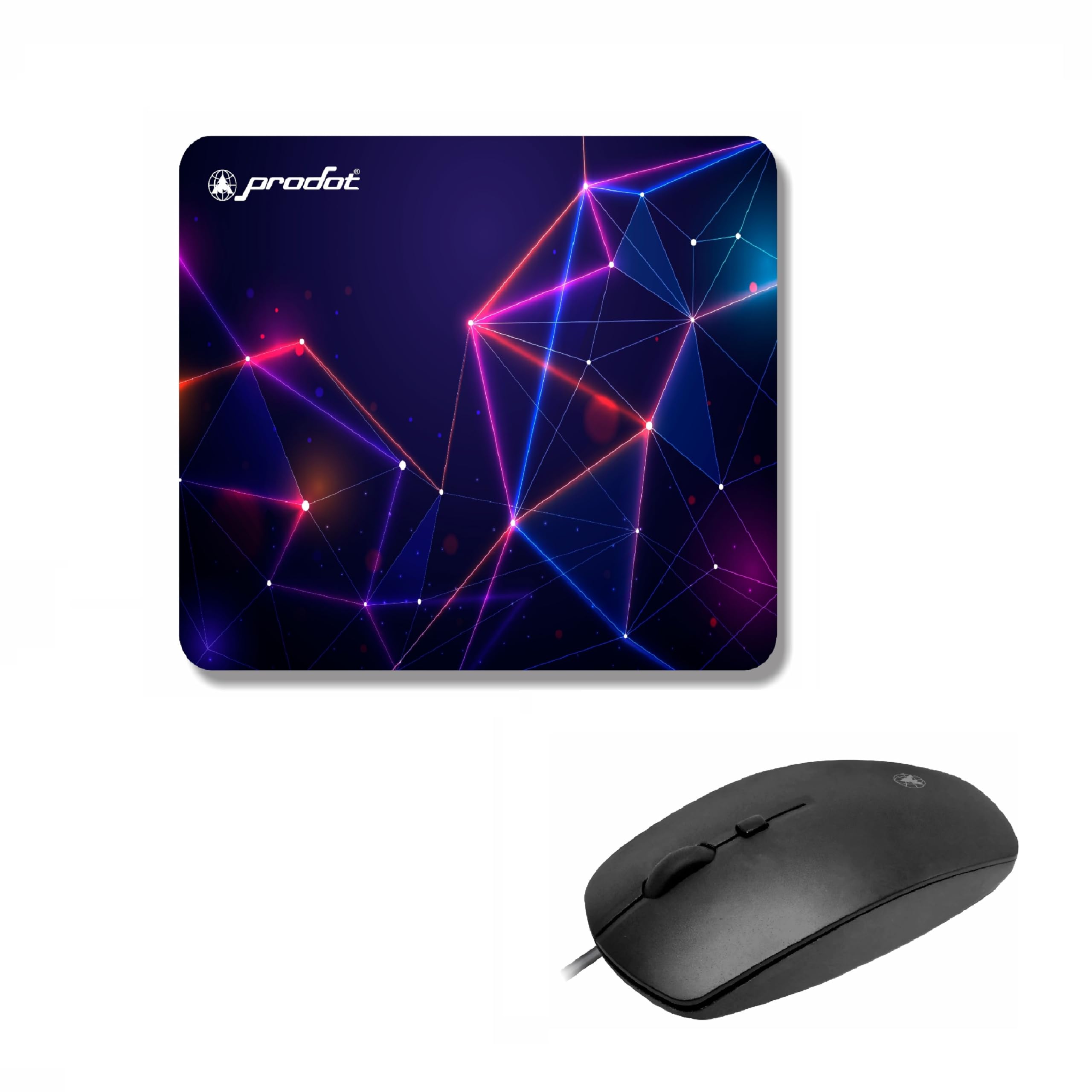 ProDot Palm Wired Mouse with Mouse Pad | Ergonomic Design I High Dpi I Smooth Tracking & Anti-Slip Base with Waterproof Surgace| Ideal for Laptop & Desktop Use-image-11