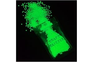 Halloween Slime Mix Ins - Glow in The Dark Stars Glitter