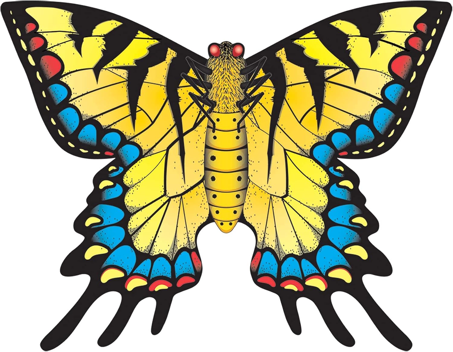 WindNSun Butterfly Nylon Kite, 32 Inches Wide