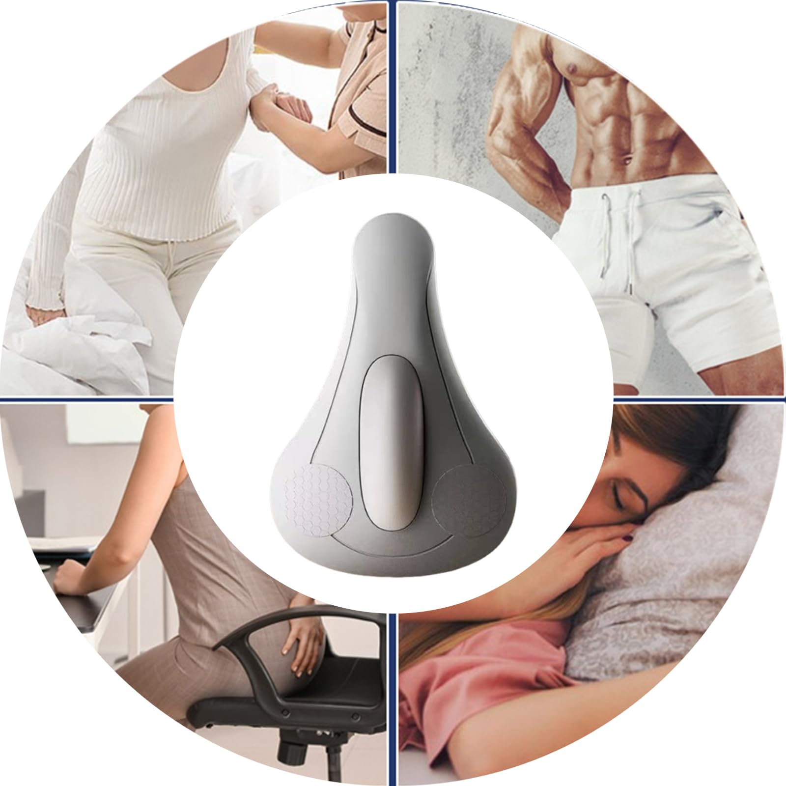 Entraîneur de Muscles du Plancher Pelvien pour Femmes et Hommes, Dispositifs d'Exercice du Pelvis avec 4 Modes de Fonctionnement, Contrôle à Distance Électrique pour Cuisses et Pelvis