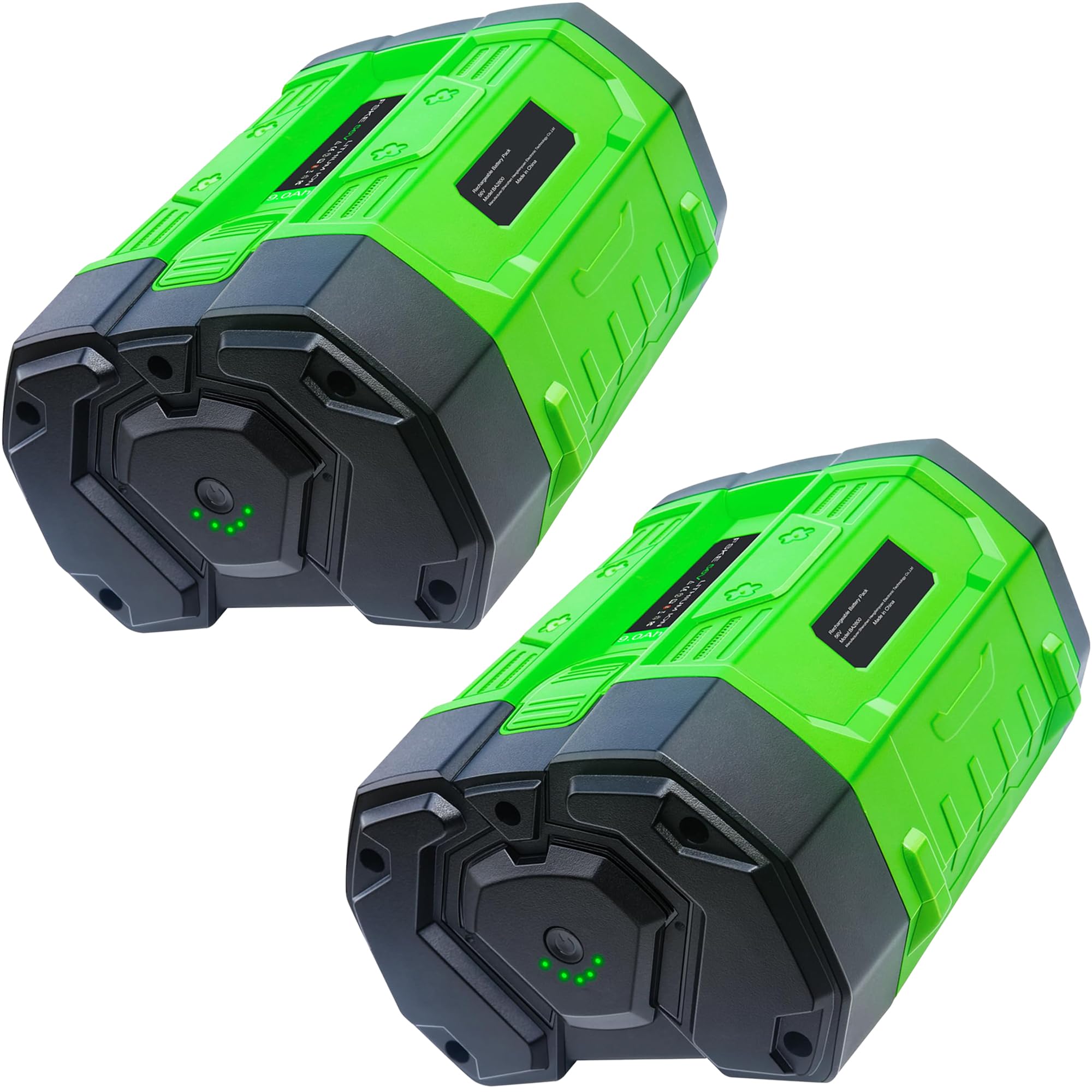 FSKE 9000mAh Battery Replacement for EGO 56V Battery 2 Packs