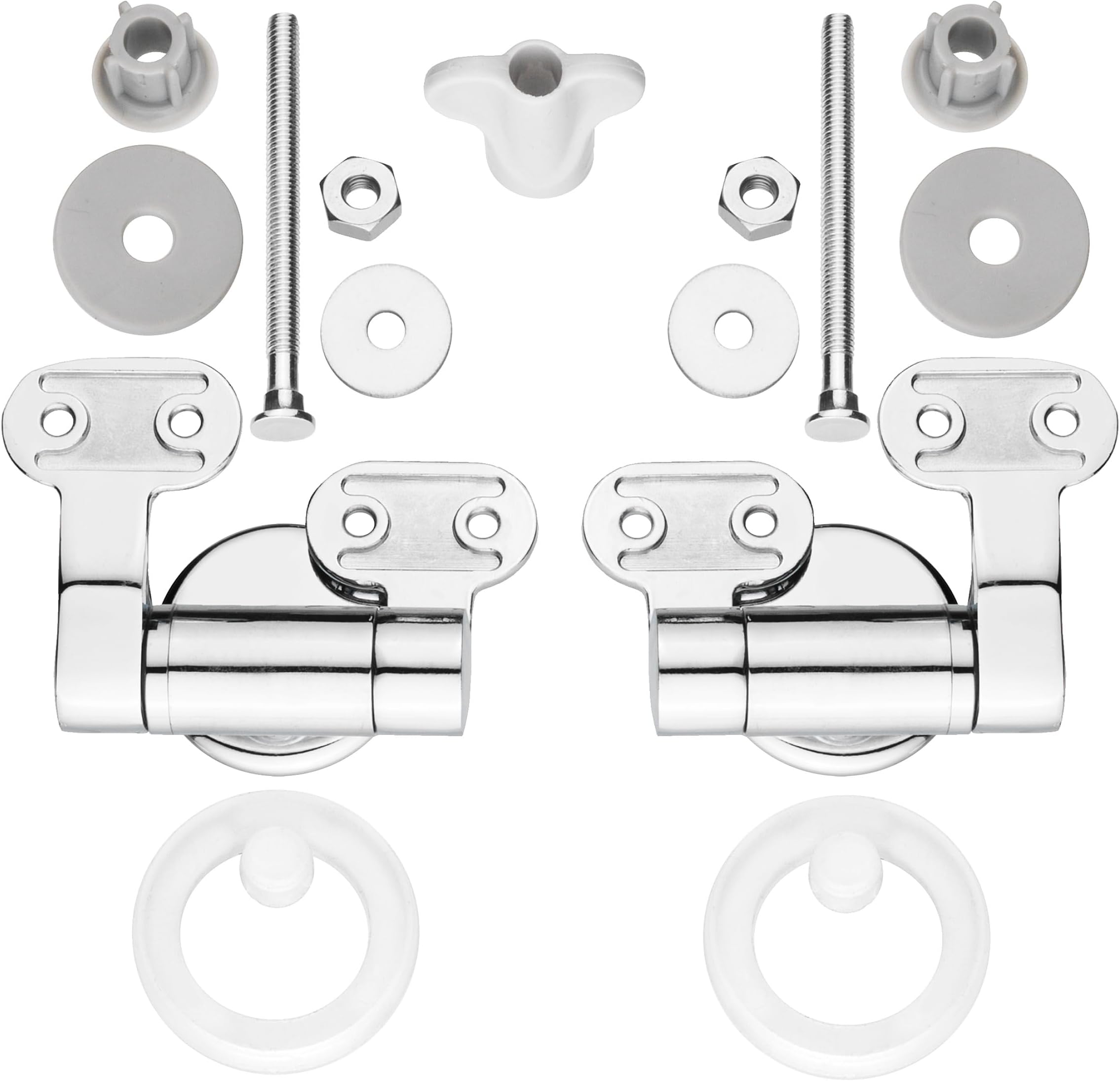 CORNAT TEC364980 Toilet seat Hinge Soft Close with mounting Brass