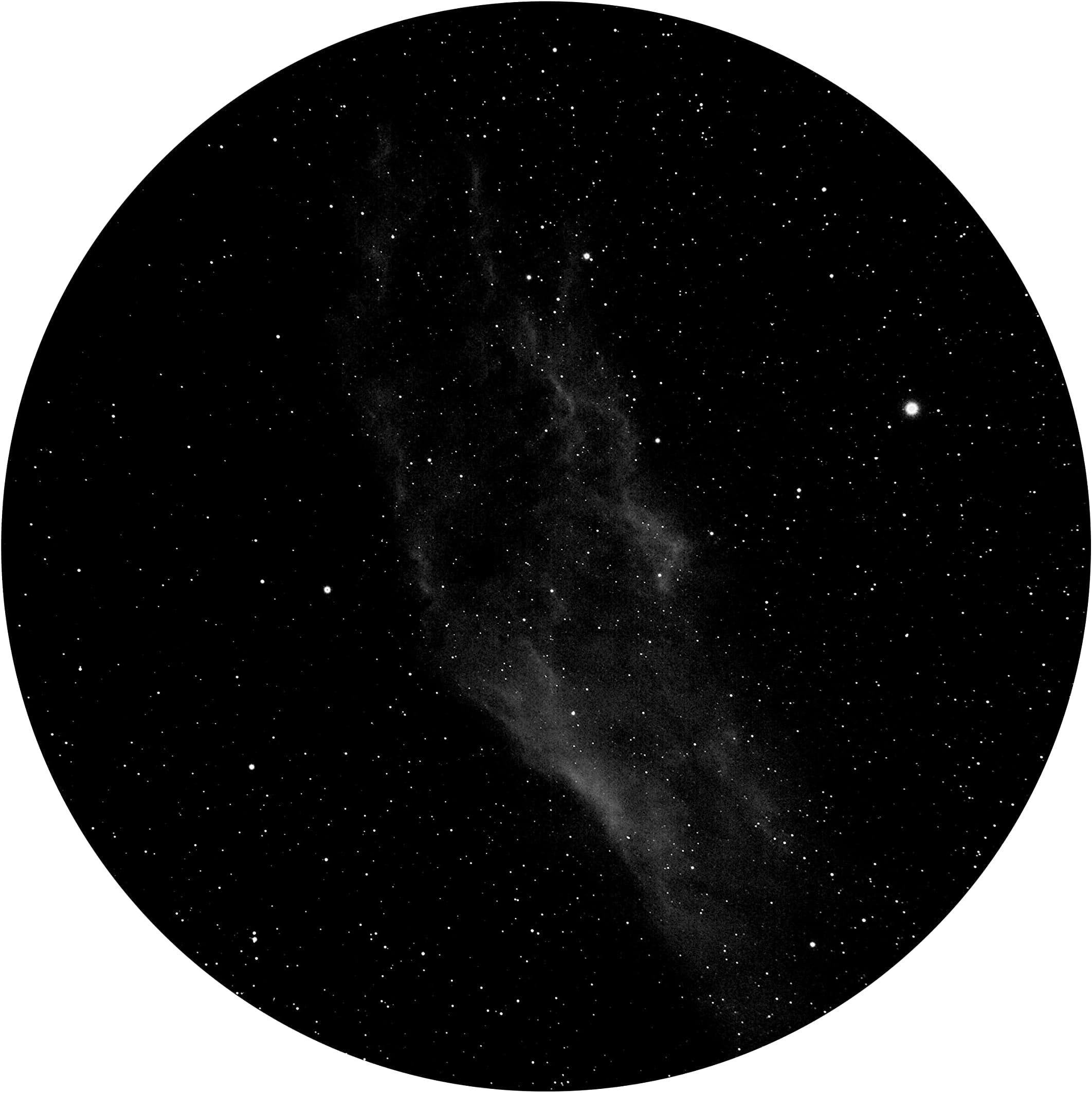 Slide Discs for Orzorz Star Projector Galaxy Night Light and POCOCO Galaxy Projector, HD Display Slide for Planetarium Projector or Constellation Projector (California Nebula)