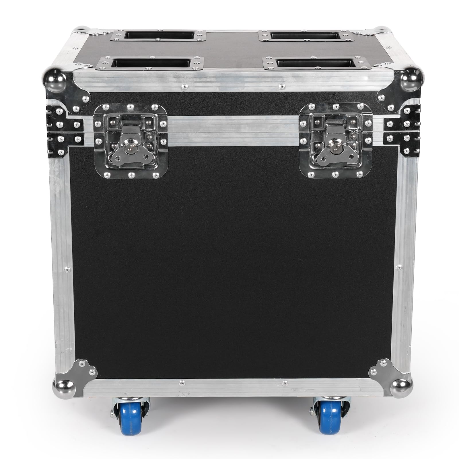 Flightcase per 2 pezzi 7X40W Teste Mobili Luci LED RGBW Beam Funzione Zoom Effetto per Natale Feste Concerti Matrimoni
