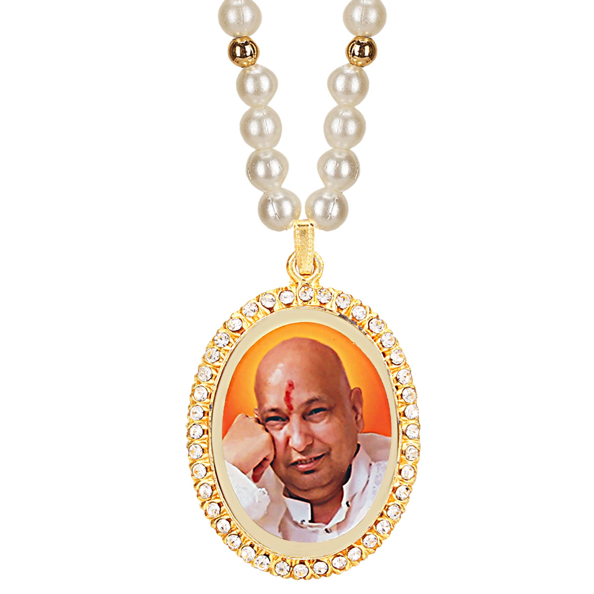 Indo Trends Global GuruJi Swaroop Photo Car Hanging | Blessing Shukrana Jai Guruji Swaroop - GR-1009, Design 3