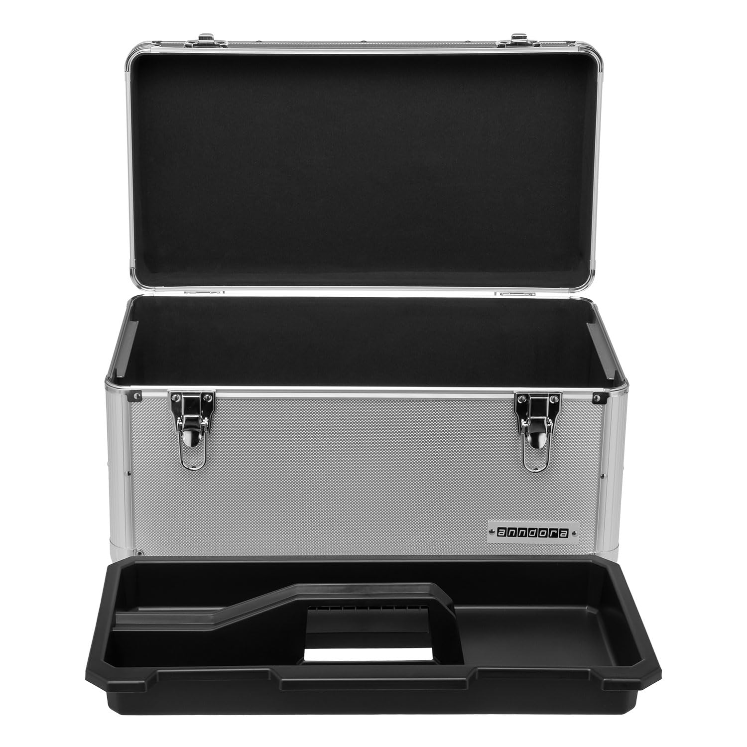 anndora® Werkzeugkoffer leer - silber