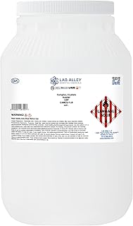 Lab Alley Camphor, Crystals, USP Grade, Kosher Certified - 1lb