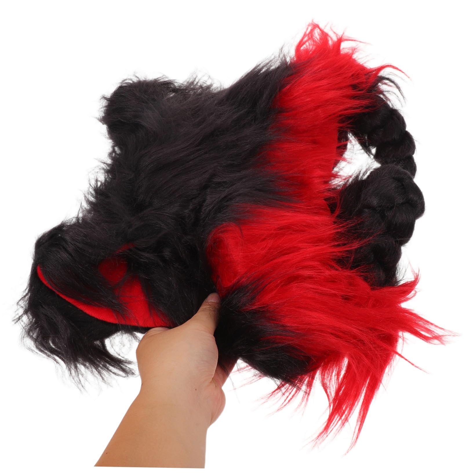 Hohopeti Gorro de Felpa con Orejas de Gato Cálido y para Mujer Gorro de Peluche para Cosplay de Otoño Invierno Protección de Orejas para Fiestas Temáticas y Uso Diario