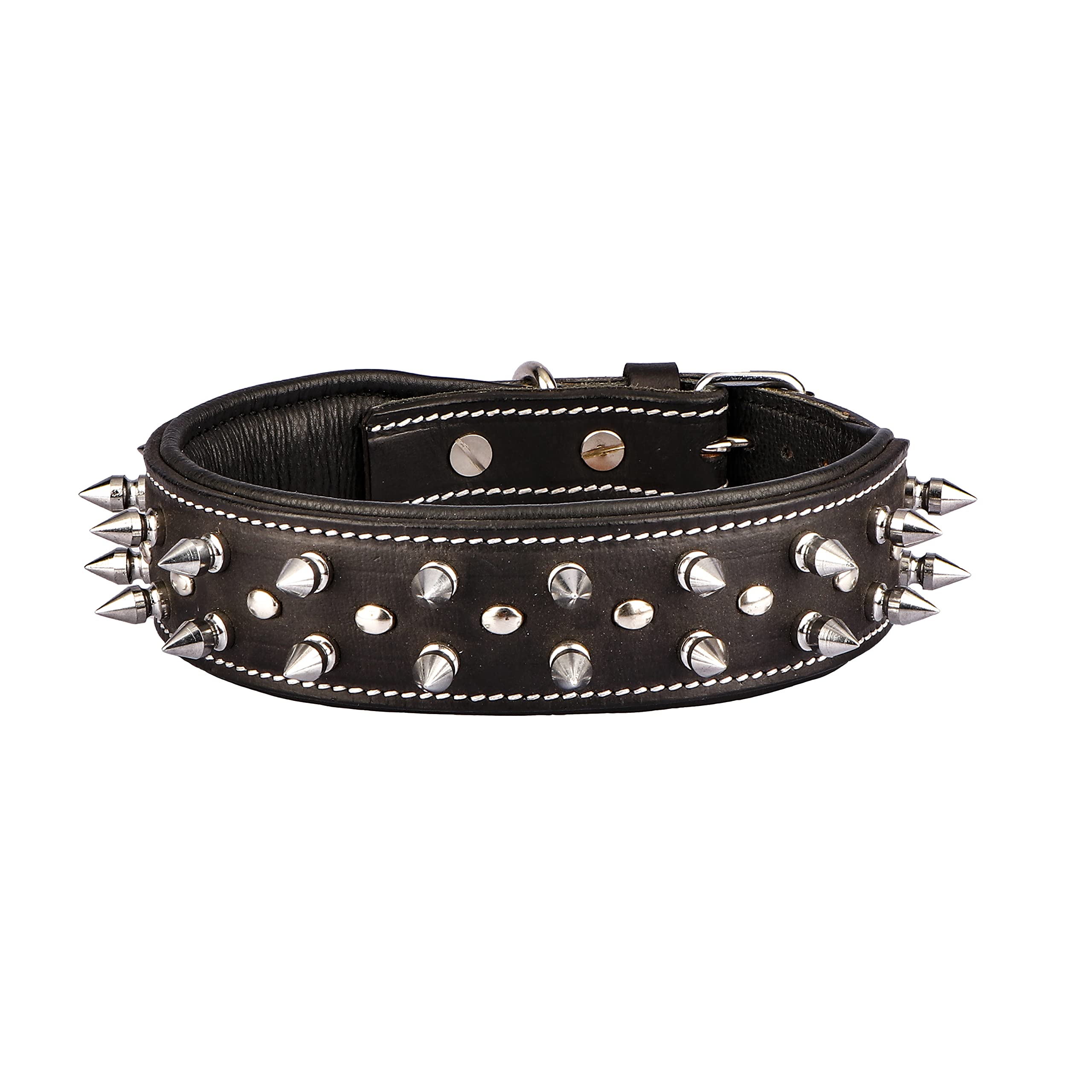 See full amazon price history chart for Sparrow Daughter Genuine Leather Spiked Studded Dog Collar | Adjustable and Stylish Neck Belt for All Breeds - Dark Brown (18 x 1.5 Inch) Sparrow Daughter Genuine Leather Spiked Studded Dog Collar | Adjustable and Stylish Neck Belt for All Breeds - Dark Brown (18 x 1.5 Inch) (B0BVFF7DL2) Amazon Price History, Amazon Price Tracker