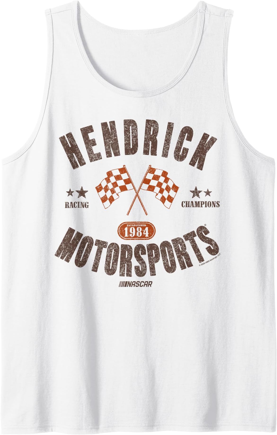 1984 Racing Champions Checkered Flag Tank Top
