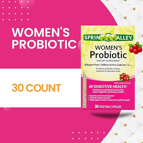 Miniatura 2 de Cápsulas de probióticos para mujeres, suplemento dietético de 1 mil millones de UFC, salud digestiva, probióticos para mujeres, probióticos para