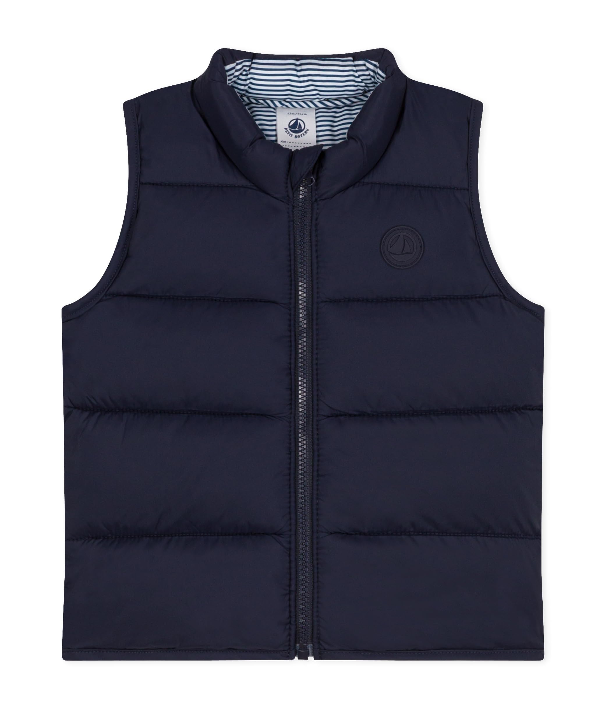 Petit Bateau A0b4u Doudoune Sans Manches Bébé garçon