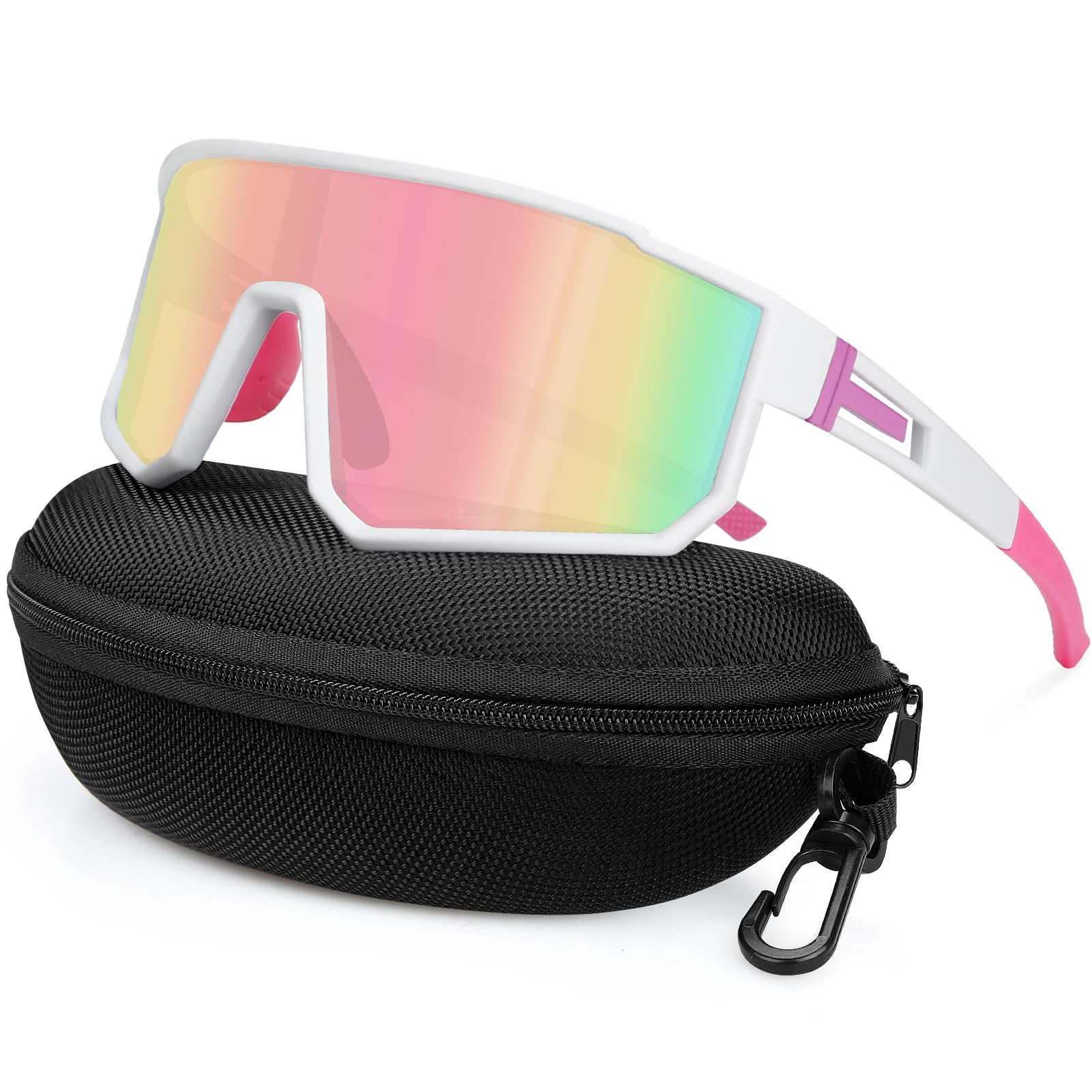 MELLIEX Lunettes de Cyclisme Polarisées UV400 Homme Femme Sport HD