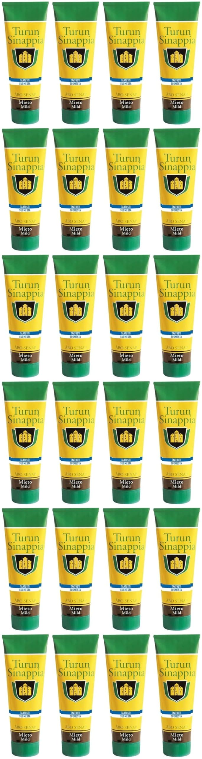 Jalostaja Turun Sinappia Mild Senf 24 Pack of 275g