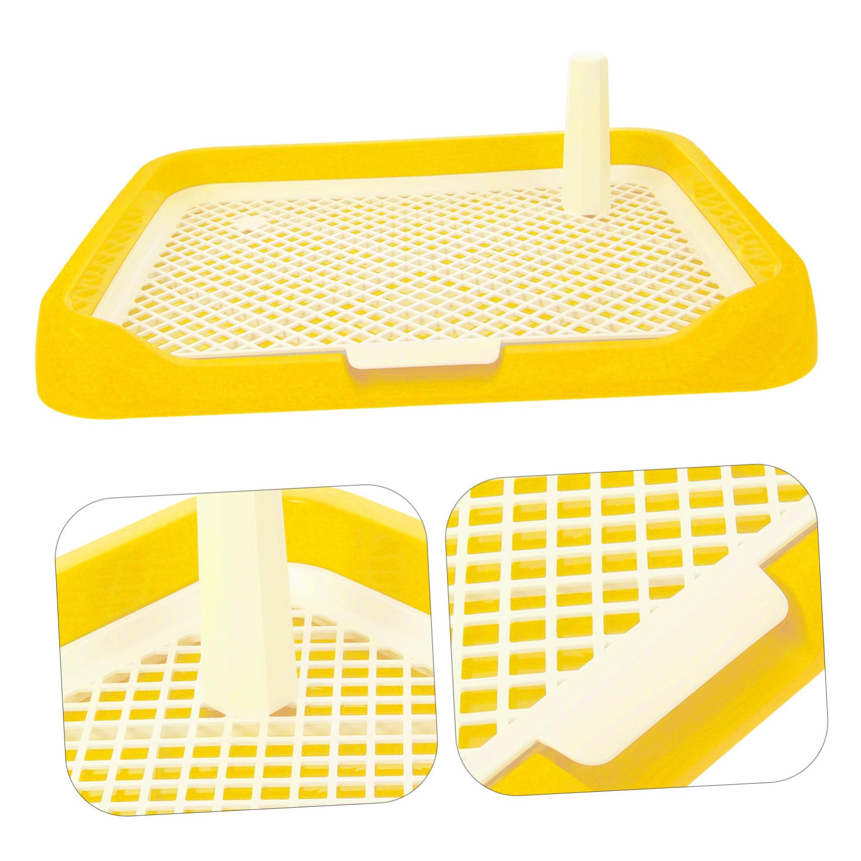 COSMEVIVI Puppy Toilet Slide Dog Potty Tray Easy to Mesh Design for Pets Convenient Pet Toilet with Spacious Capacity for Indoor and Outdoor Use
