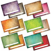 PARTH IMPEX 60 Pack 4x6 Vintage Gift Envelopes - Abstract Design | A4 Paper Size Mailing Envelopes - Useful for Presents, Money Cash Saving, Wedding, Birthday, Christmas, Photos, Greeting Card