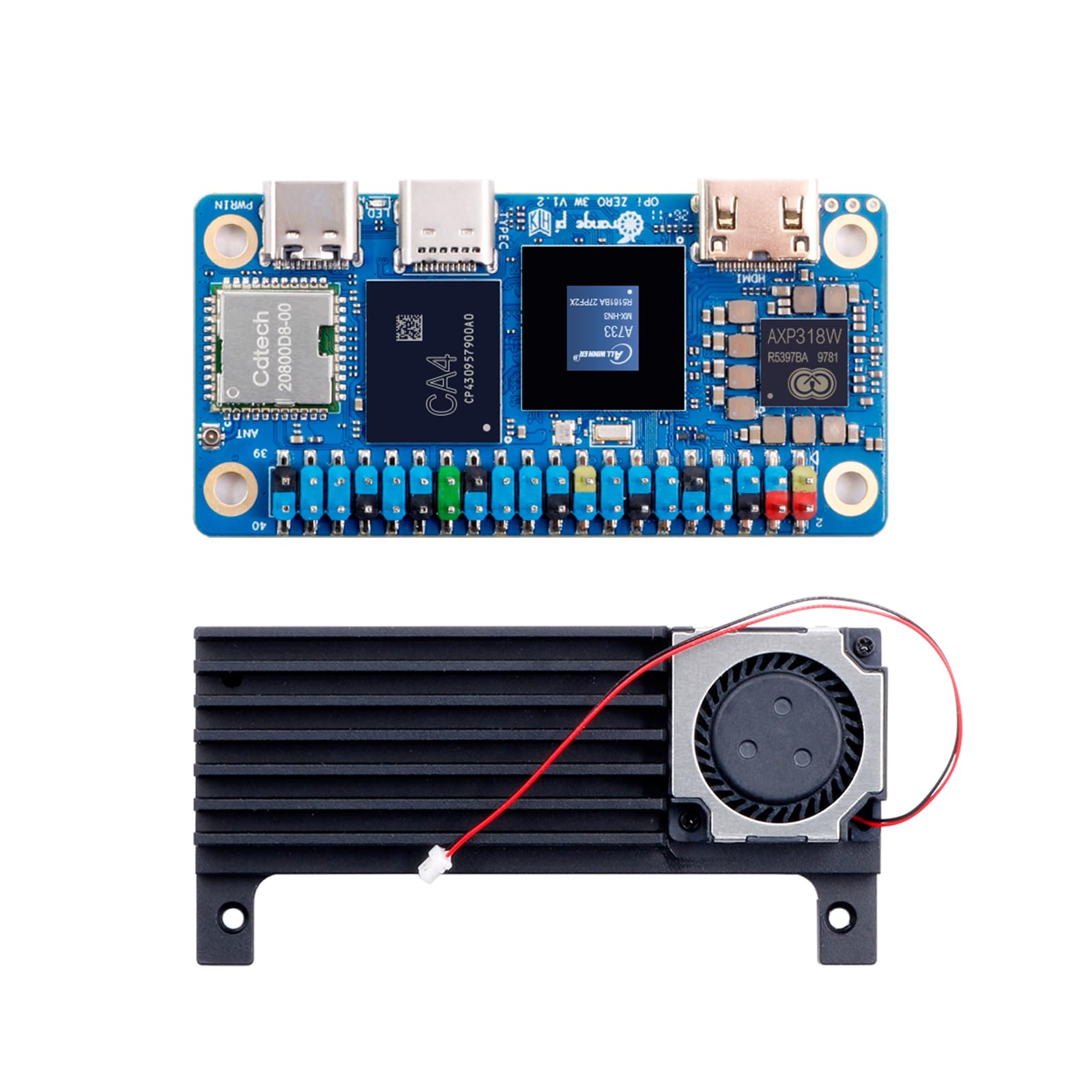 Amazon.com: Orange Pi Zero 3W 4GB LPDDR5 Allwinner A733 Octa Core