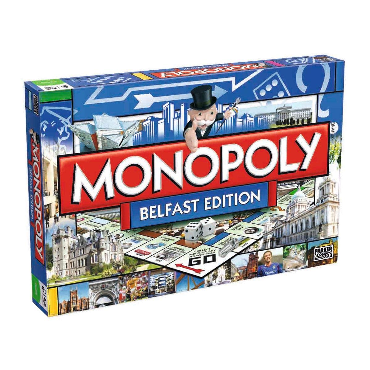 #68 — Winning Moves Belfast Monopoly Board Game, Advance to Victor...
