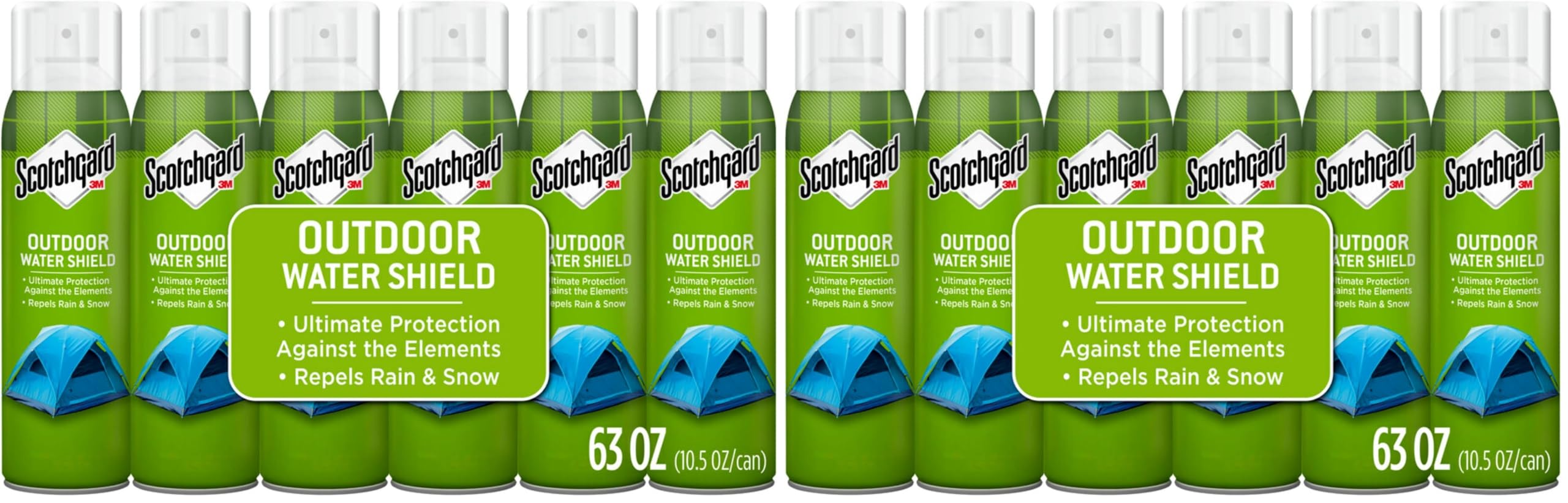 Scotchgard Heavy Duty Water Shield Camping, Boating & Sporting, 10.5-Ounce (Pack of 2)