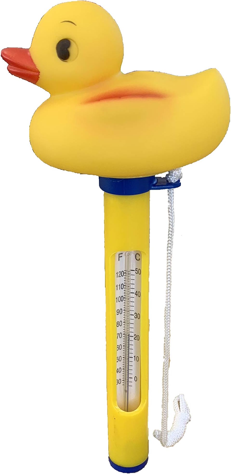 Floating Polar Bear In A Ring Thermometer for Swimming Pools Hot Tubs