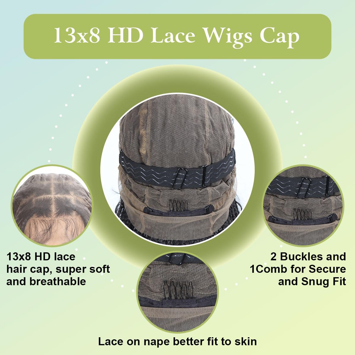 Box Braided Wigs for Black Women, 36 inch 13X8 Lace Box Braid Wigs Curly Ends with Baby Hair Handmade Synthetic Hair,Black