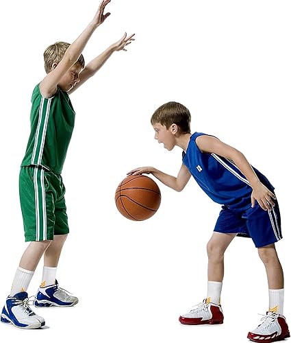 Miniatura 2 de GRPSKCOS Calcetines de baloncesto para niños, calcetines atléticos para exteriores, 6 pares de calcetines deportivos de senderismo para niños