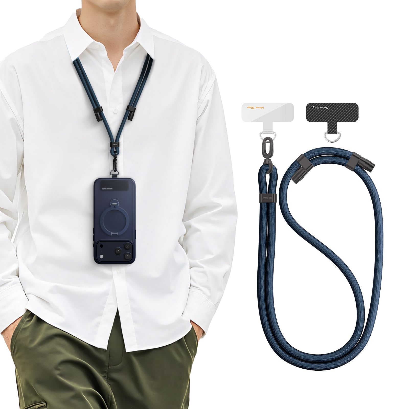 Amazon.co.jp: [TORRAS] 多用途・丈夫さ 外出が身軽に スマホ