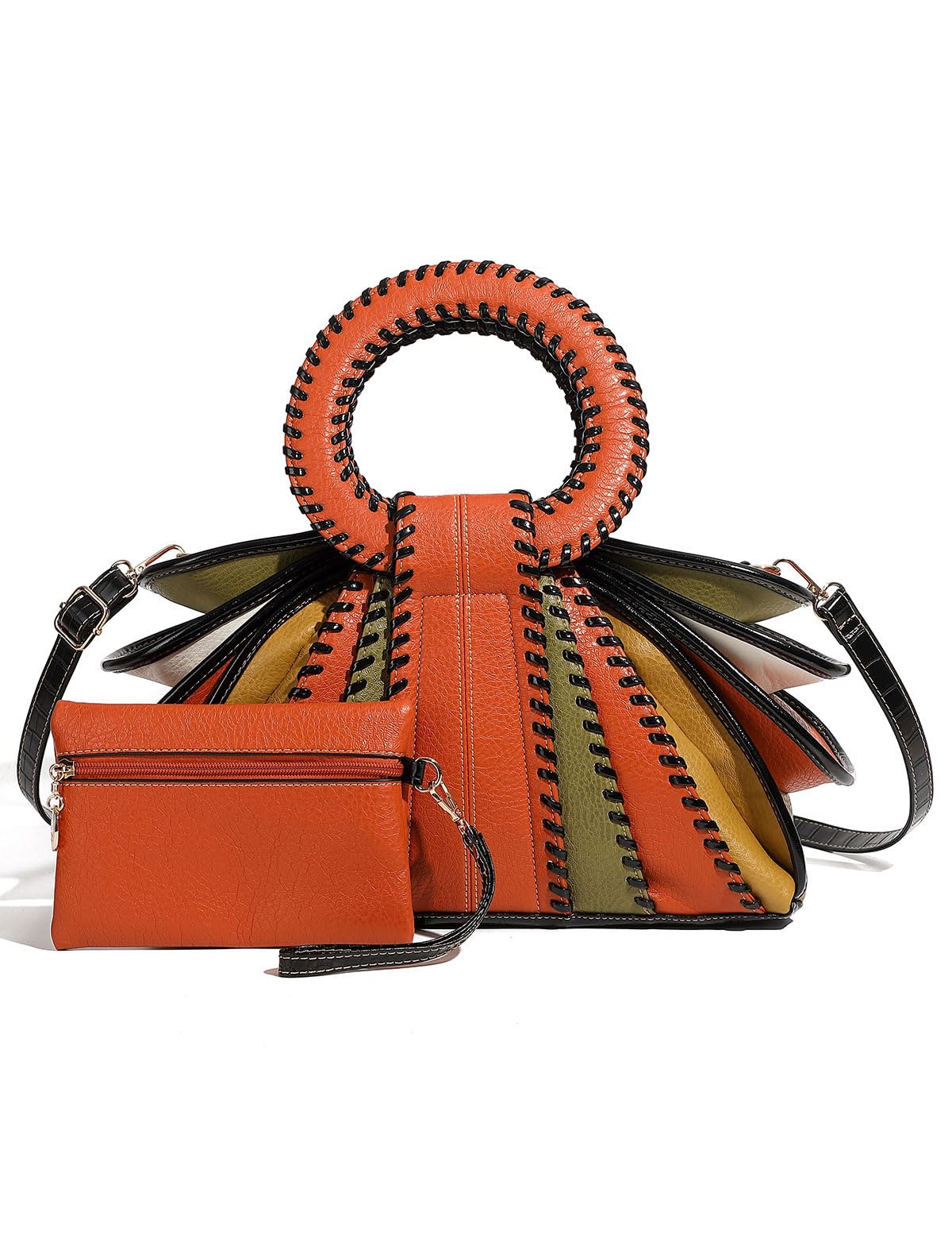 Designer Multicolor Top Handle Handbag Bag Woman Large Capacity Purse Fashion Women Crossbody Bags for Women Large Bags