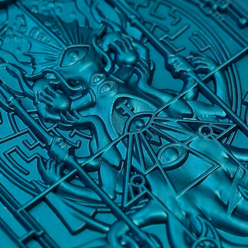 Warhammer 40.000 Imperial Tarot Ingot Gods 4‑Pack – offiziell lizenziertes Metall-Sammlerset, Ausstellungsstücke, Geschenk für Warhammer-Fans