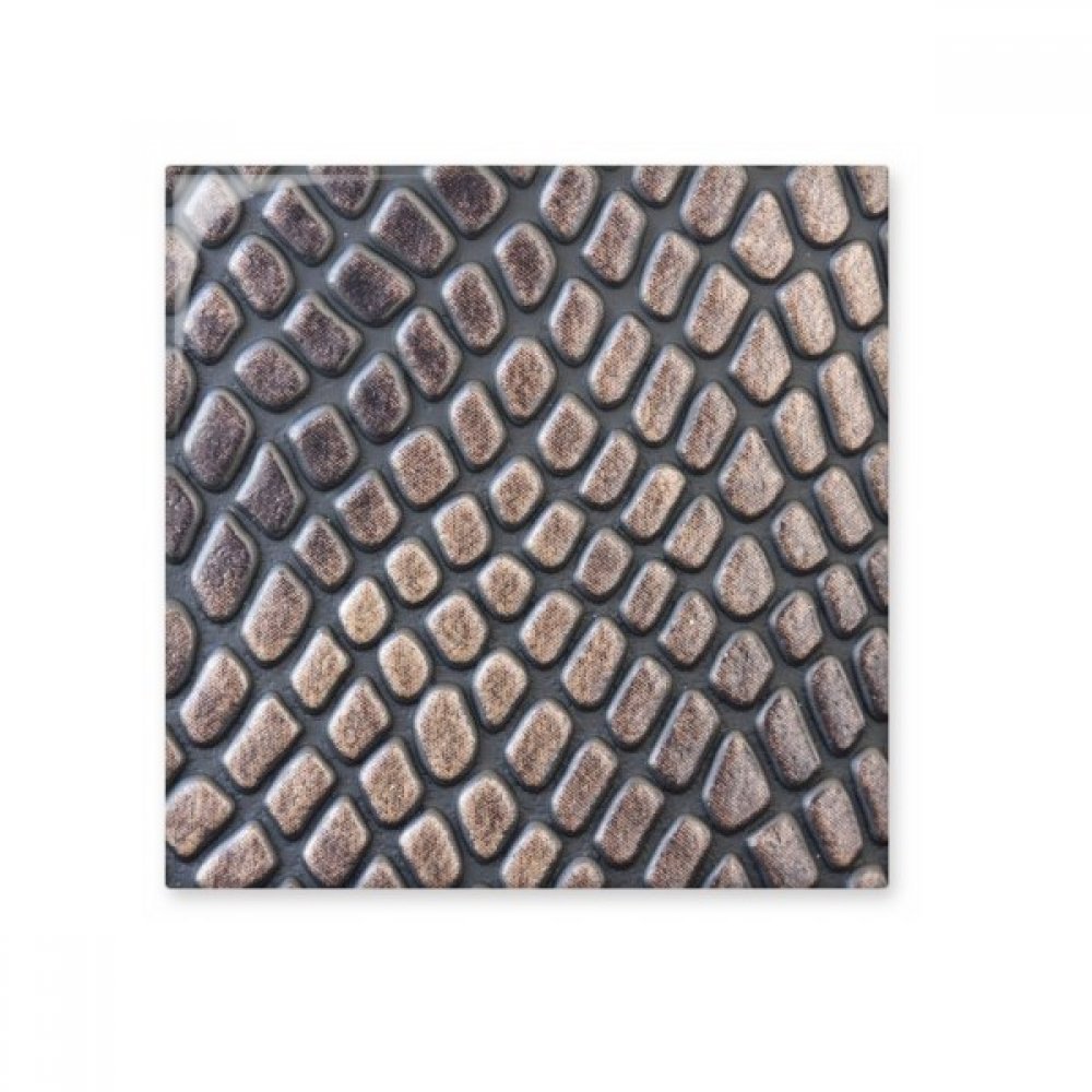 Céramique bisque de qualité supérieure L DIYthinker motif cuir abstrait haut de gamme