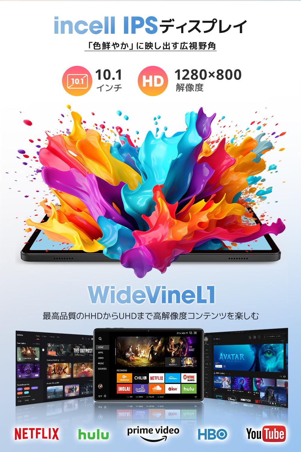 Amazon.co.jp: 【2026夏新登場＆Android 16＆AI最適化OS】 タブレット